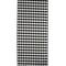 Black and Cream Harlequin Print Table Runner 14" x 108"